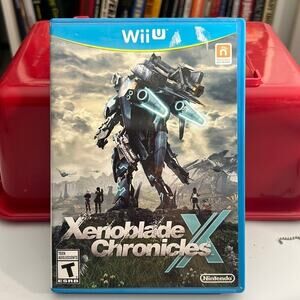Wii U Xenoblade Chronicles X game for Wii U console.